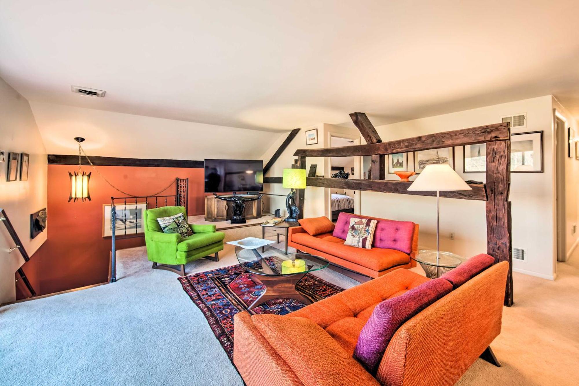 Runningwater Apartment In Lancaster With Deck מראה חיצוני תמונה